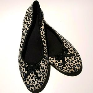 Animal Print Flats